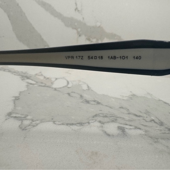 Prada Black Eyeglass Frames - Picture 2 of 7